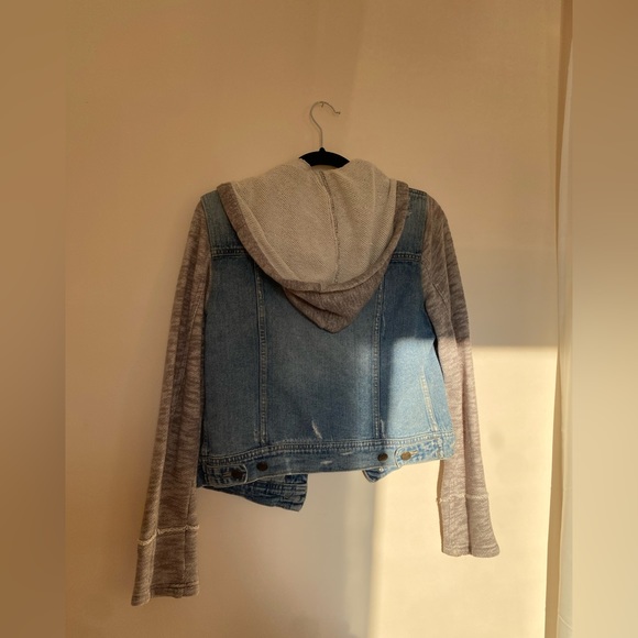 FP Denim Knit Hooded Jacket - Picture 4 of 11